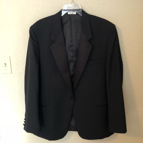 Yves Saint Laurent Other - YSL Classy Black Tuxedo Jacket w/ Satin Peak Lapel